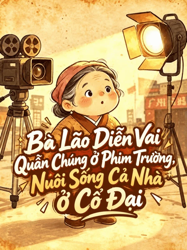Bà Lão Diễn Vai Quần Chúng Ở Phim Trường, Nuôi Sống Cả Nhà Ở Cổ Đại